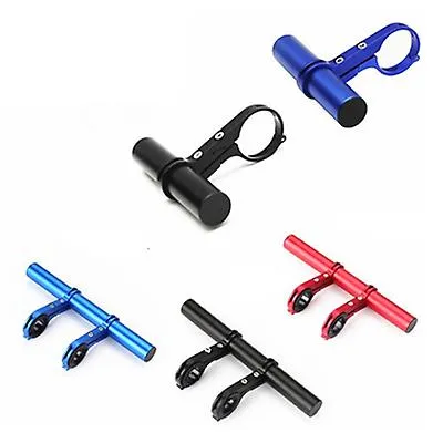 10cm red Aluminum alloy bicycle extension rod, multi-function extension bracket AZ10363