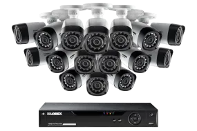 16 Channel Security Camera System with 16 Cameras and 2TB Hard Drive