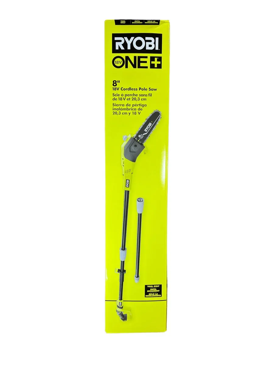 18-Volt ONE  8 in. Lithium-Ion Battery Pole Saw (Tool Only)