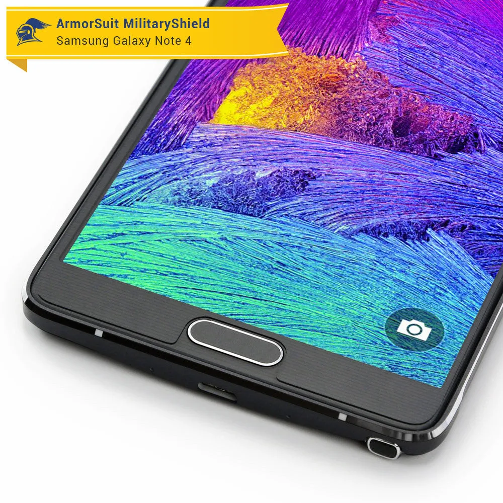 [2-Pack] Samsung Galaxy Note 4 Screen Protector (Case-Friendly)