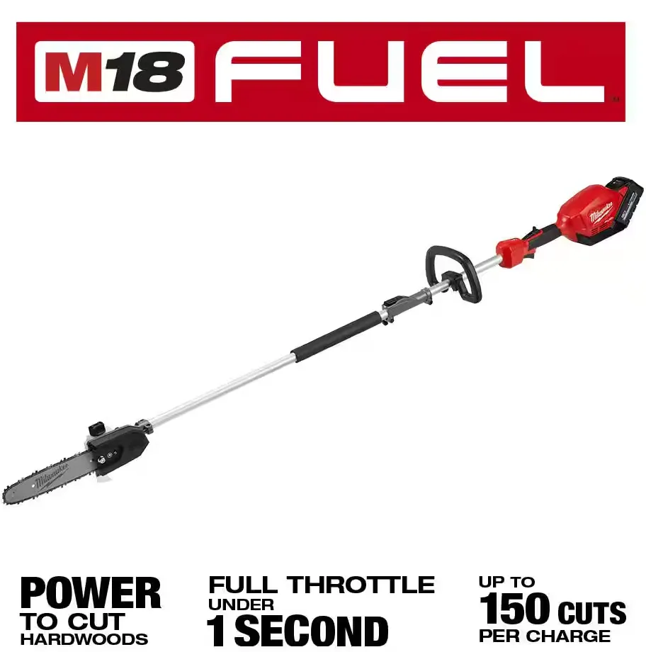 2825-21PS Milwaukee M18 Fuel 10" Pole Saw w/ QUIK-LOK Kit