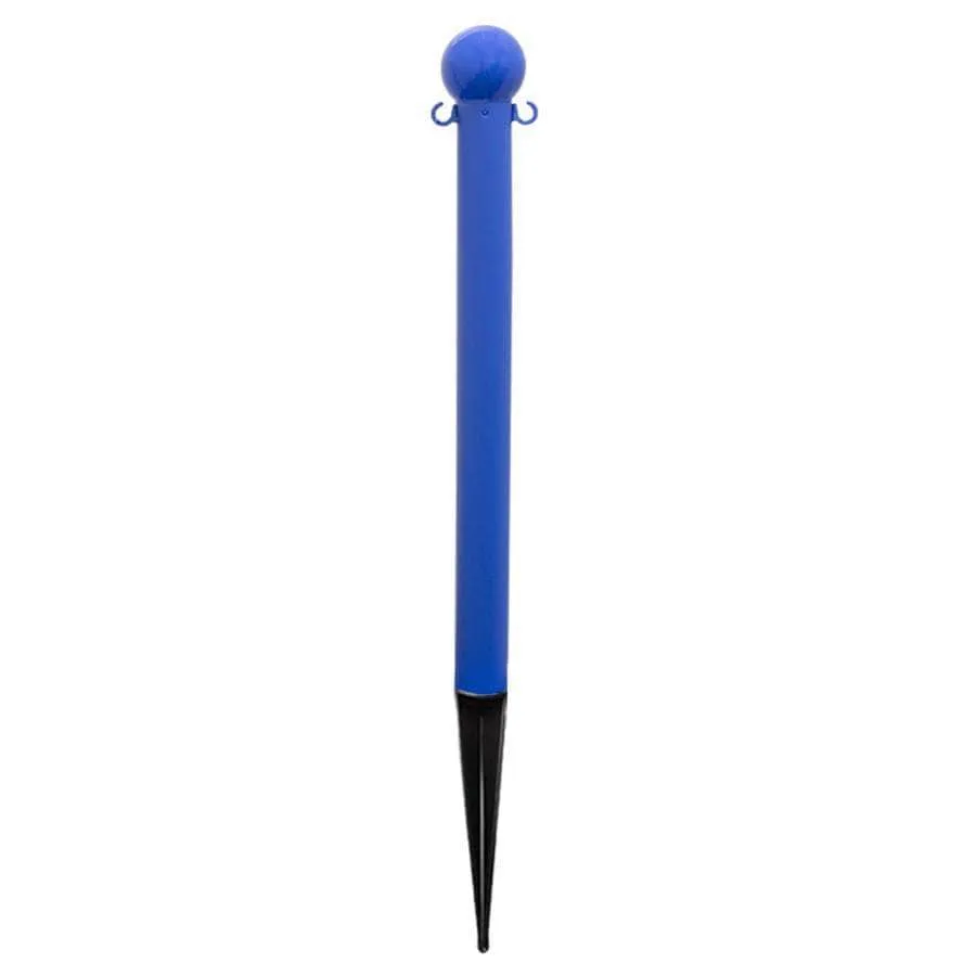 3 in. Ground Pole Stake Ball Top Stanchion