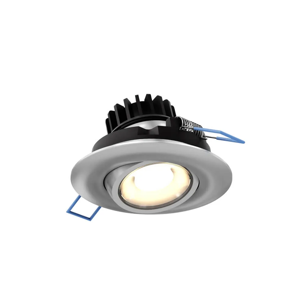 3 Inch Round Recessed LED Gimbal Light in 5CCT