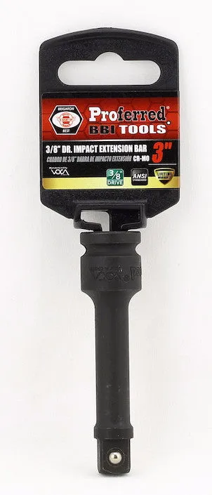 3/8" Socker Drive Extension Bar - Standard & Impact