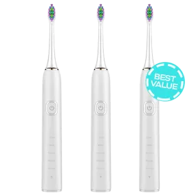 3x Sonic Electric Toothbrush