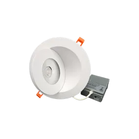 4” White 360° LED Gimbal Recessed Light