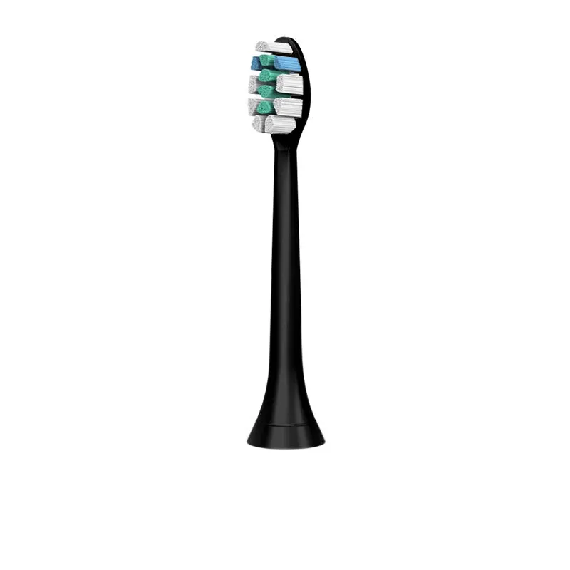 5pcs Replacement Toothbrush Heads for Philips Sonicare-Standard Black