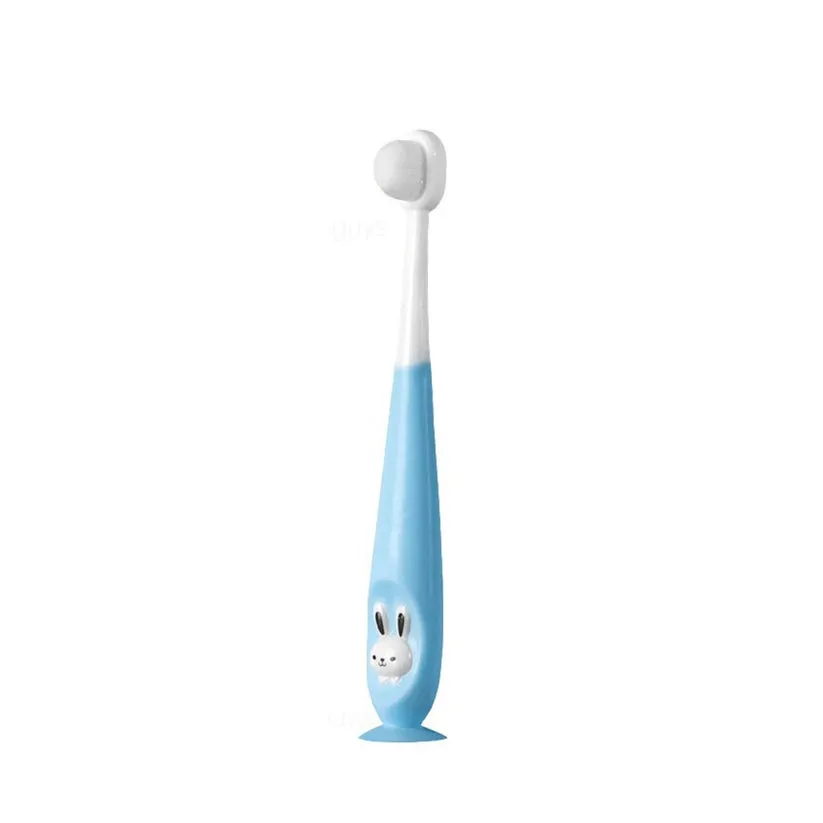 [6-Pack] Maya & Friends Ultra Fine Nano Bristle Kids Toothbrush With Case - 4 Color