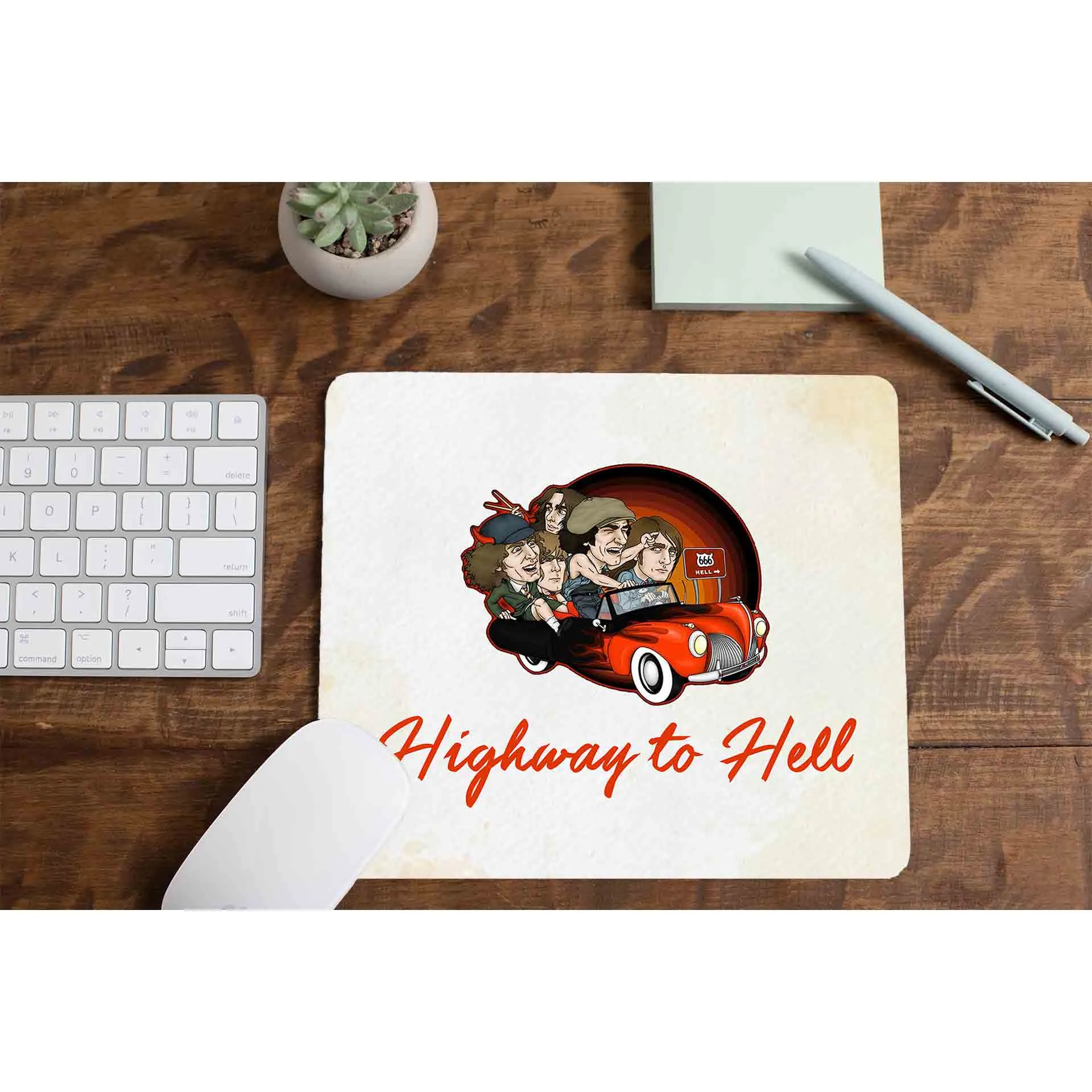 AC/DC Mousepad - Highway To Hell