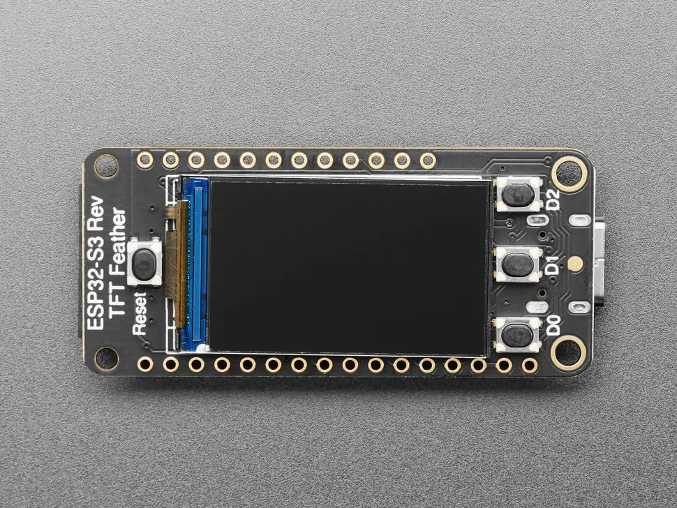 Adafruit ESP32-S3 Reverse TFT Feather