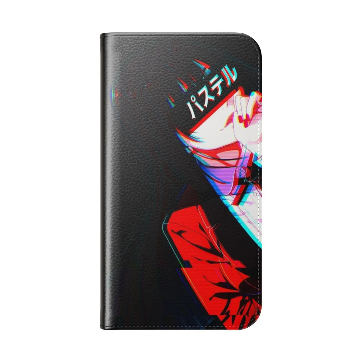 Aesthetic Cyberpunk Flip Cover Phone Case | Kakegurui Inspired Design