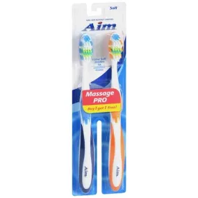 Aim Toothbrush Massage Pro Soft x2