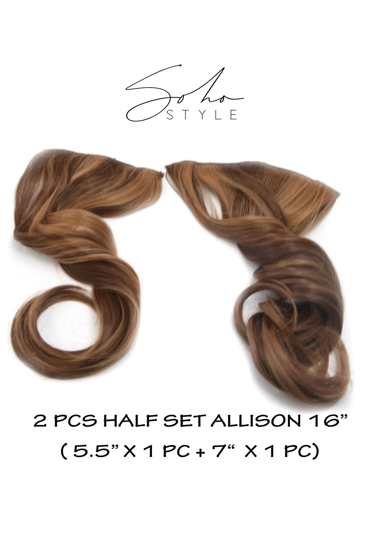 Allison - 16" Clip-In Futura Hair Extension Set