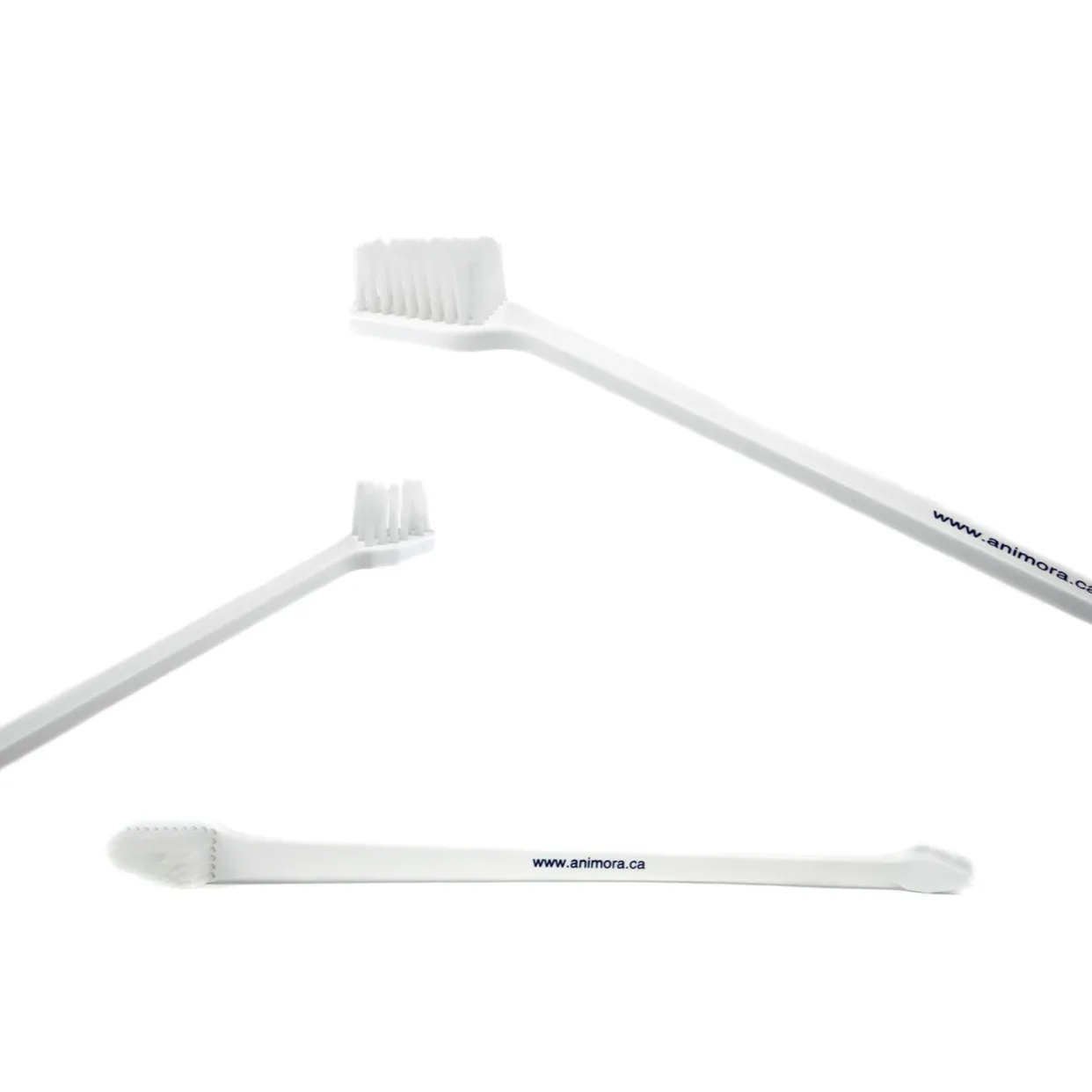 Animora Double-headed Toothbrush for Dog and Cat