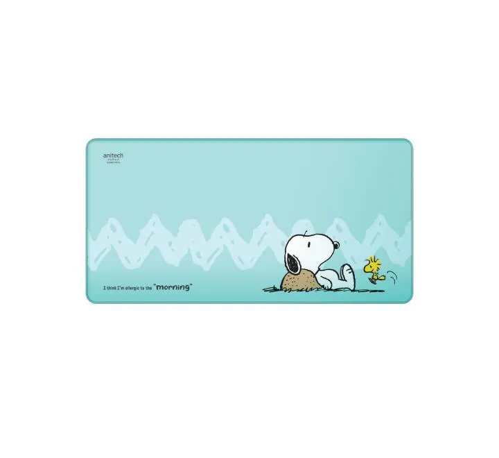 Anitech x Peanuts Non-slip rubber base Mouse MAT (SNP-MP004-BL)