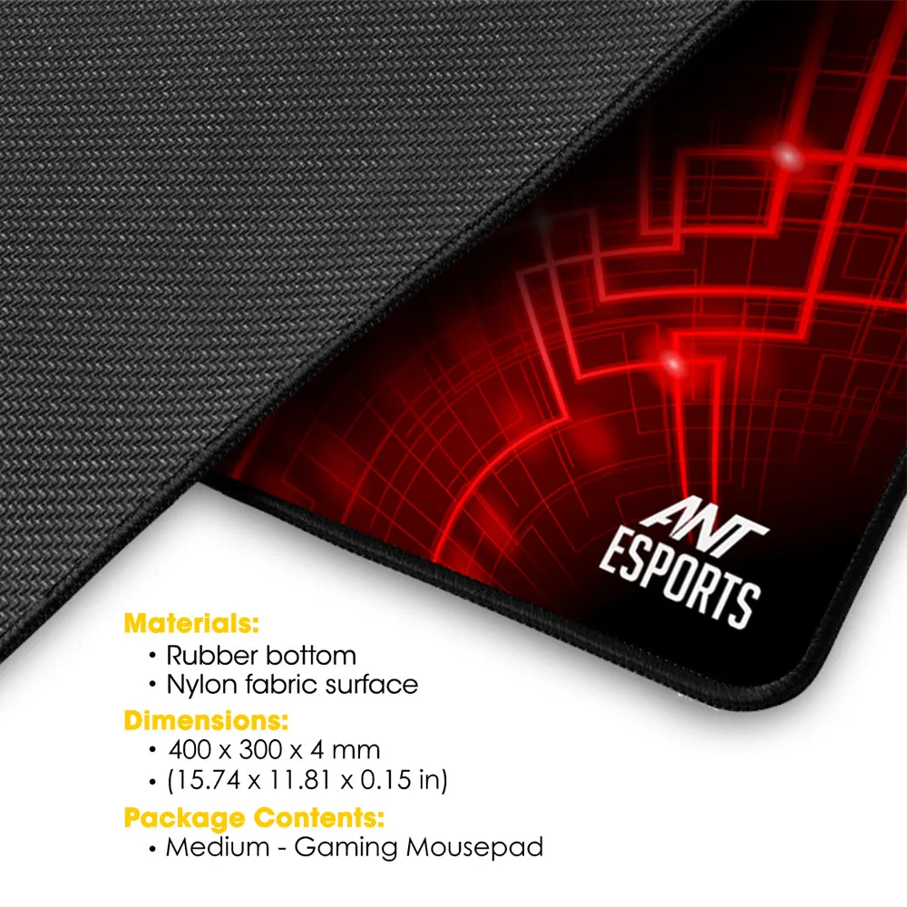 Ant Esports Gaming Mouse Pad MP200 - Medium