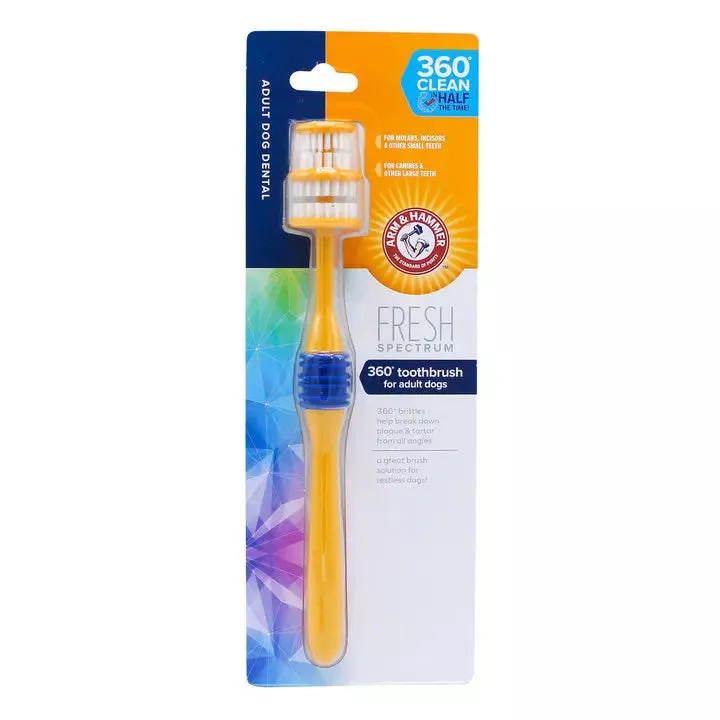 Arm & Hammer Fresh Spectrum 360° Toothbrush For Puppy & Small Dogs