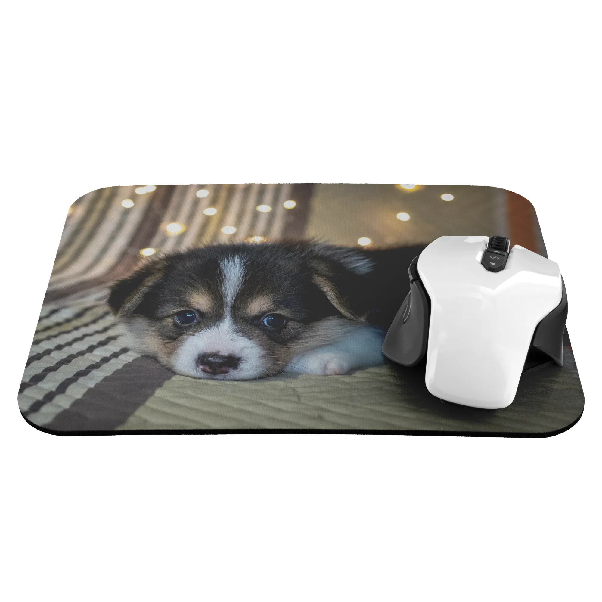 Baby Corgi Puppy Mouse Pad - Cute Adorable Dog Mouse Mat