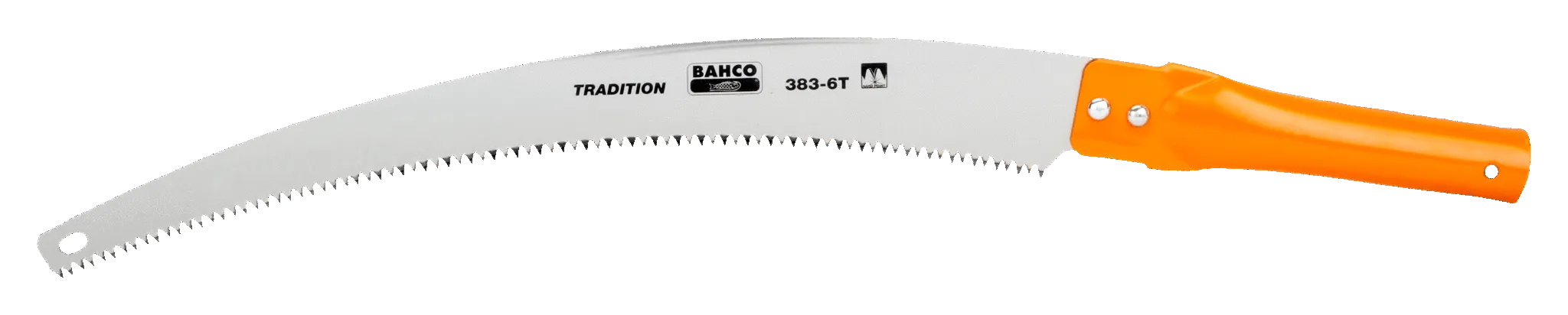 Bahco Hardpoint and Fileable Teeth Pole Pruning Saws with Steel Tube Handle 384-6T