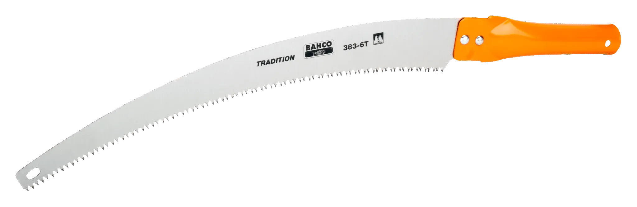 Bahco Hardpoint and Fileable Teeth Pole Pruning Saws with Steel Tube Handle 384-6T