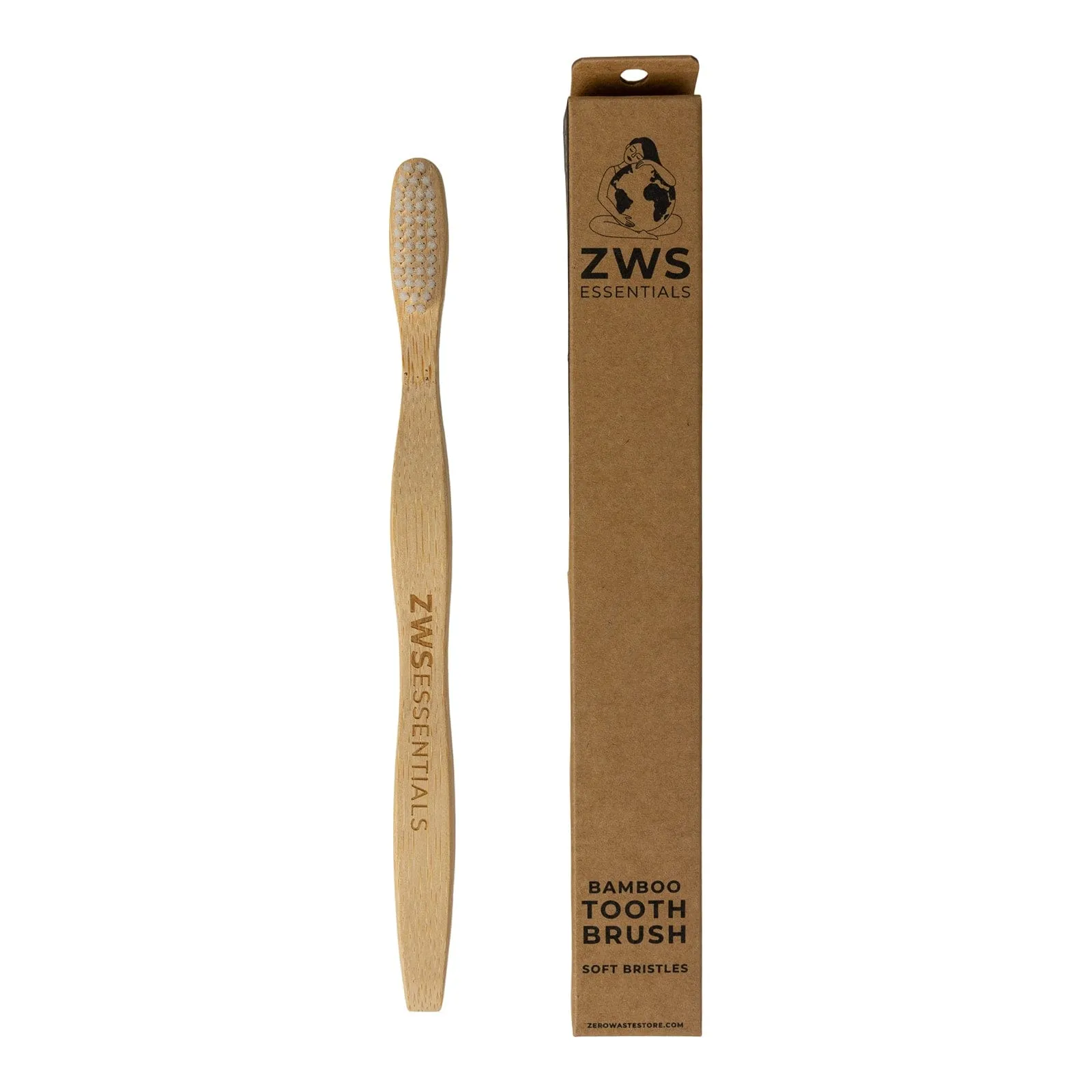 Bamboo Toothbrush - Adult