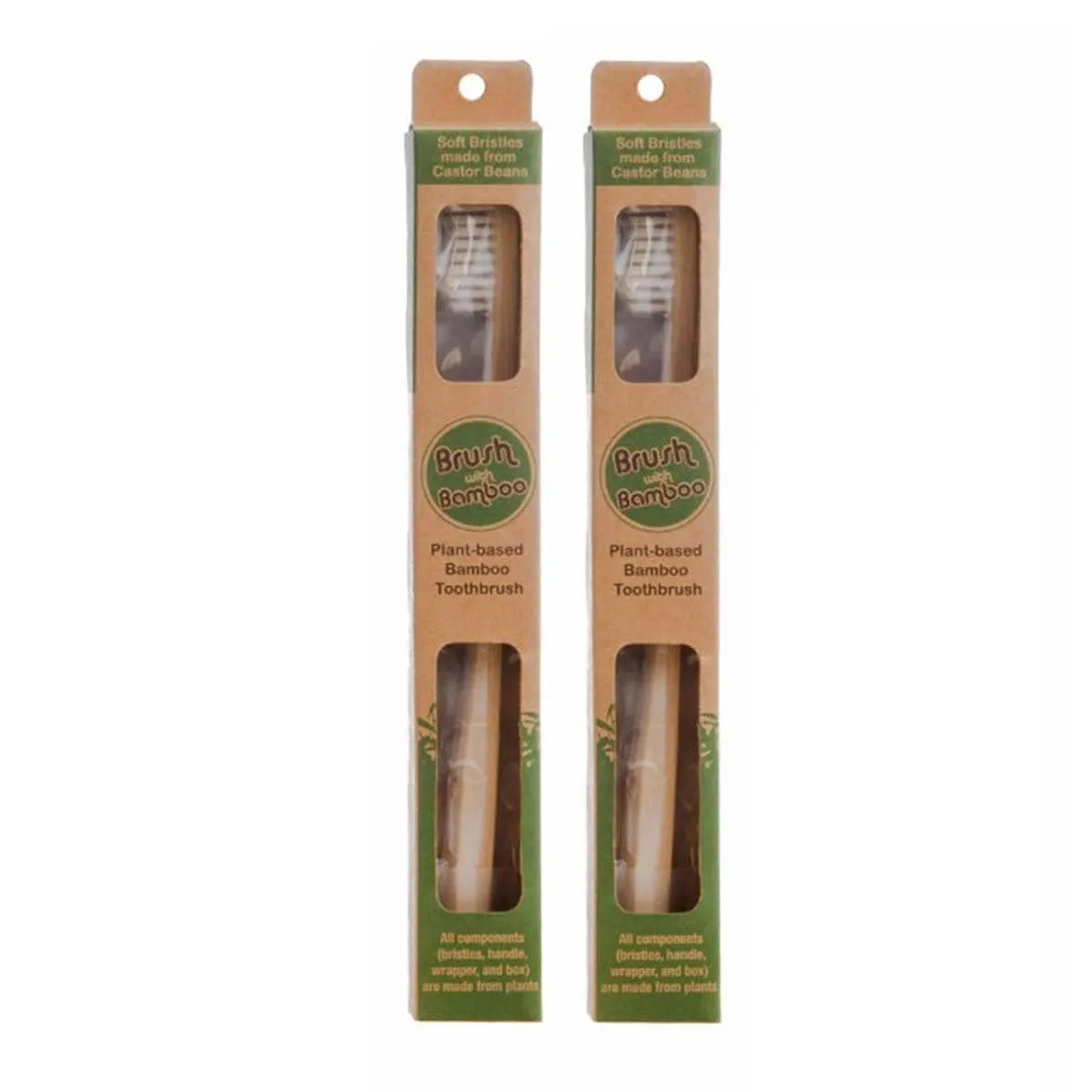 Bamboo Toothbrush - Set of 2