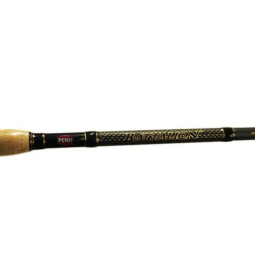 Battalion Inshore Spinning Rod - 7'6" Length, 1 Piece Rod, 10-17 lb Line Rate, 1-4-1 oz Lure Rate, Medium Power