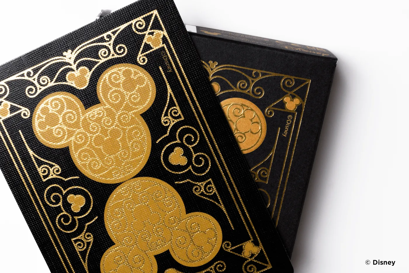 Bicycle Disney Mickey Mouse Black and Gold Playing Cards