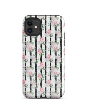 Black White and Blooms Cabin Case for iPhone®