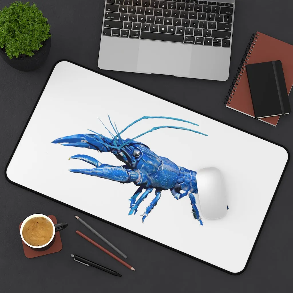 Blue Crawfish Desk Mat