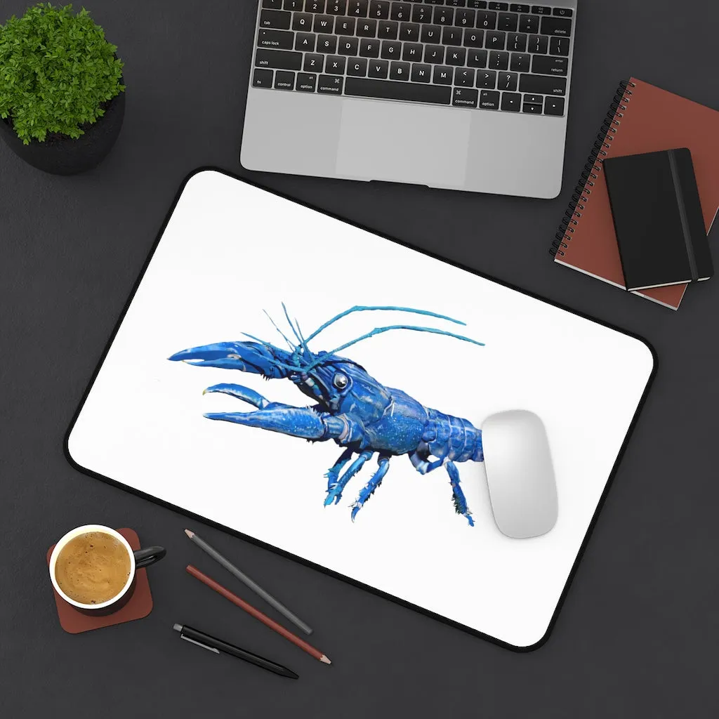 Blue Crawfish Desk Mat