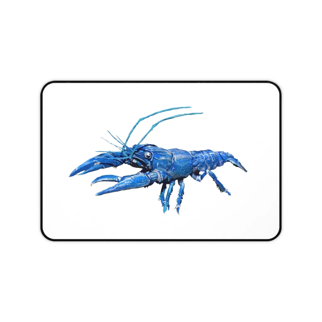 Blue Crawfish Desk Mat