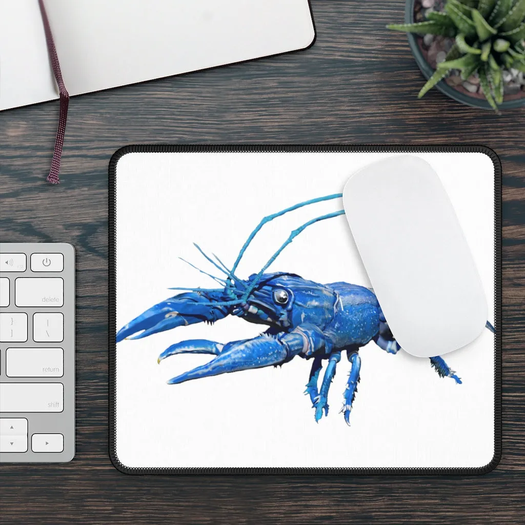 Blue Crawfish Gaming Mouse Pad