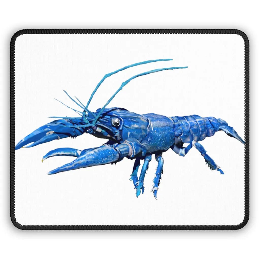 Blue Crawfish Gaming Mouse Pad