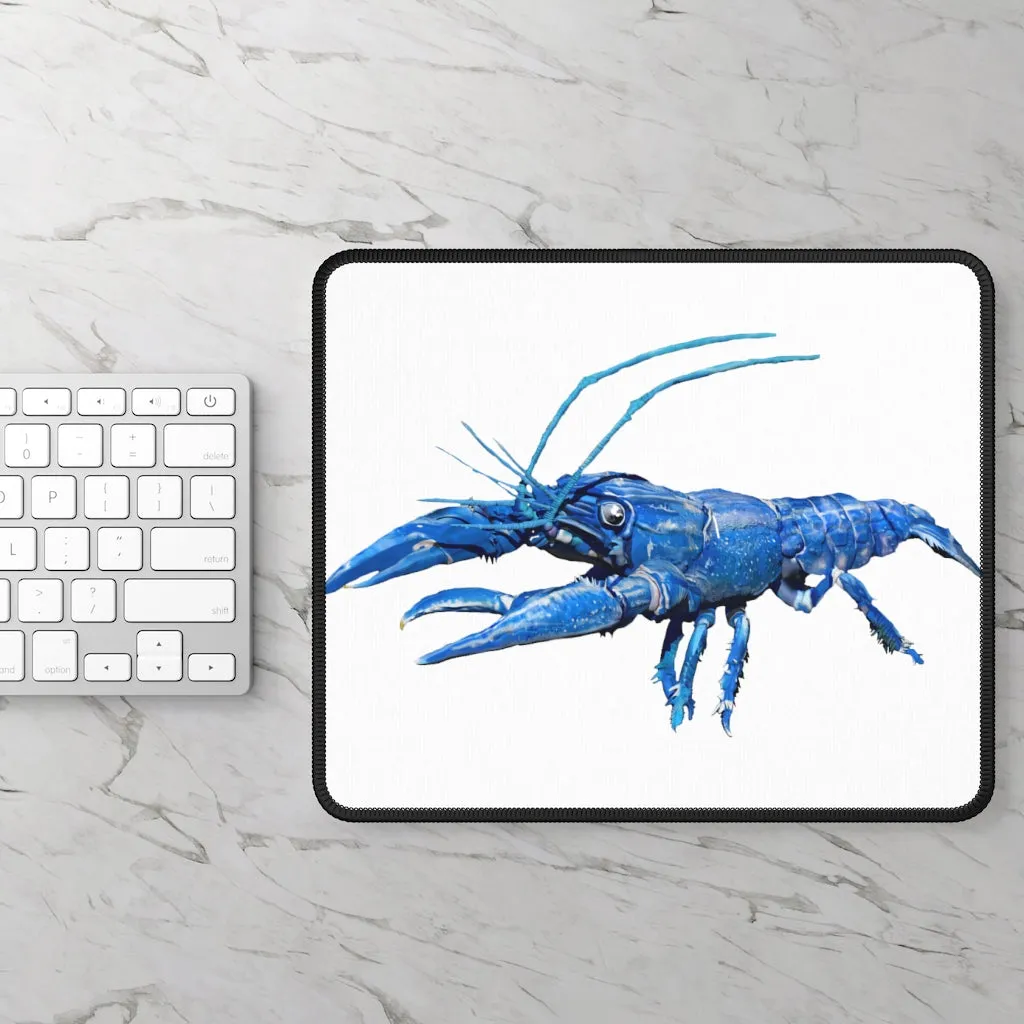 Blue Crawfish Gaming Mouse Pad