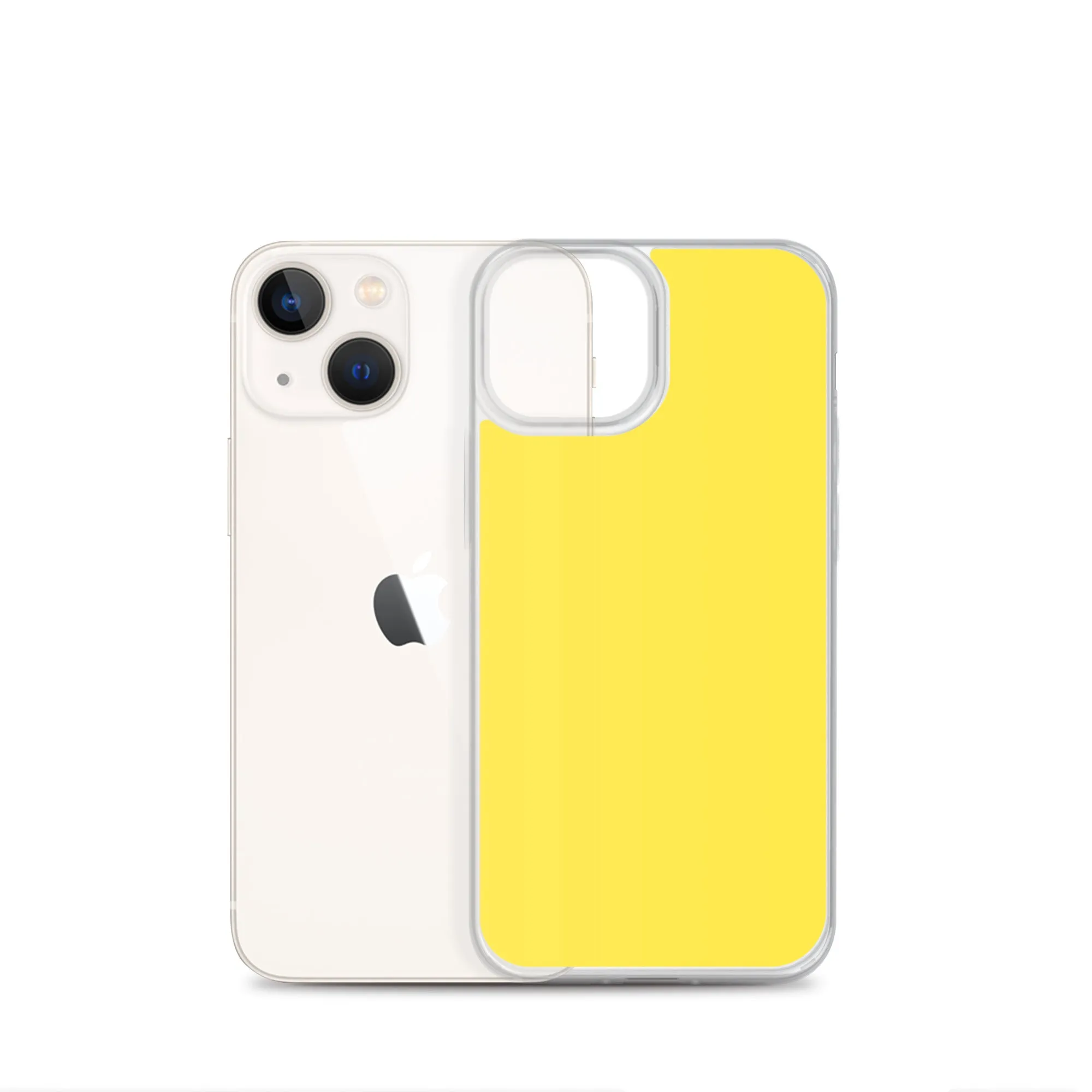 Bright Yellow iPhone Case