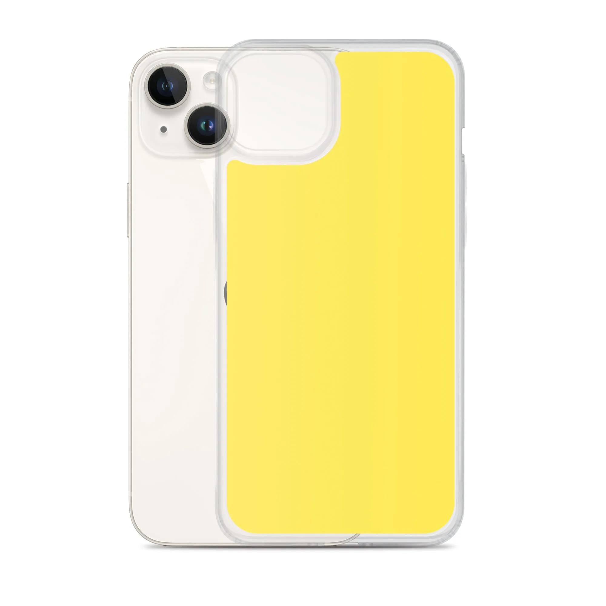 Bright Yellow iPhone Case