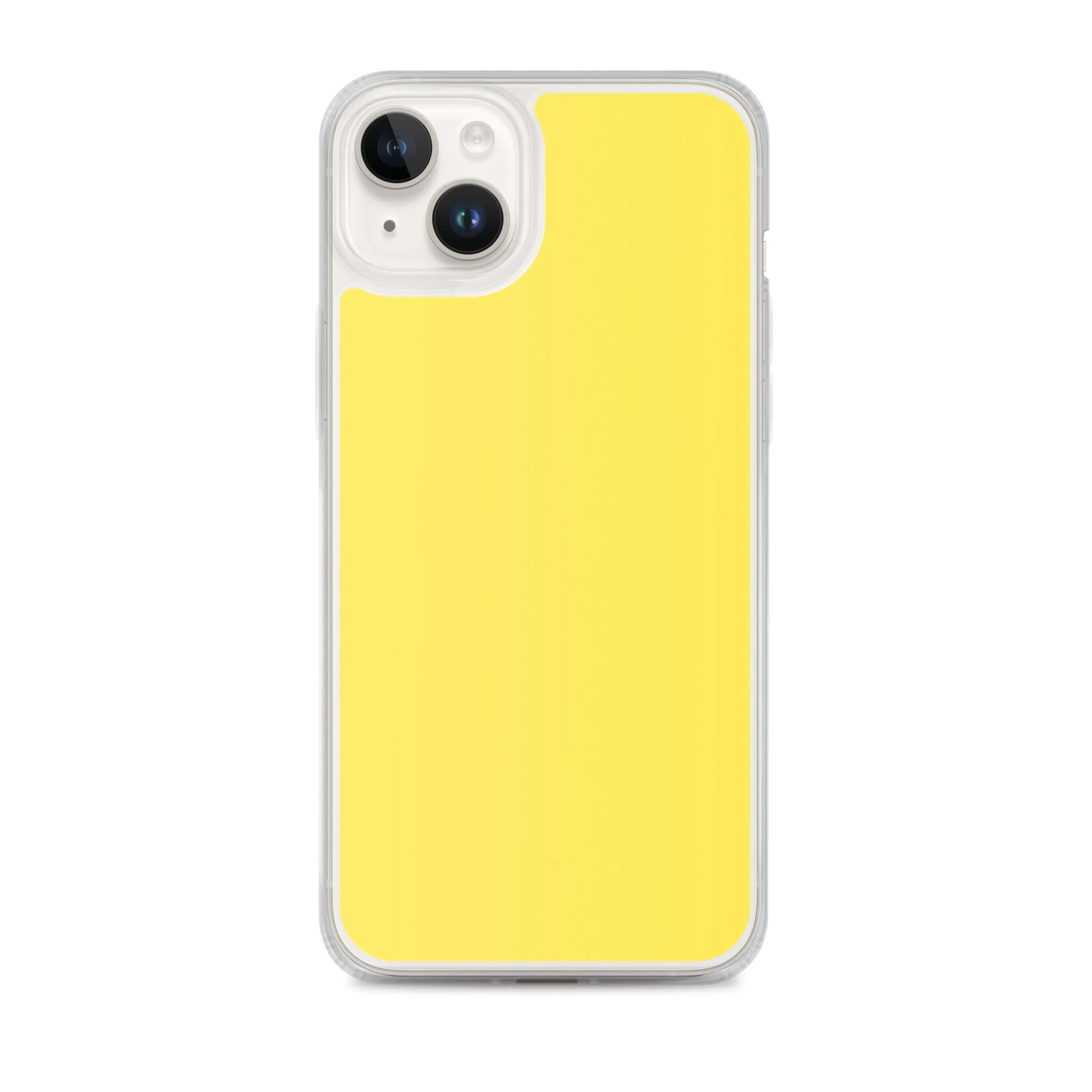 Bright Yellow iPhone Case