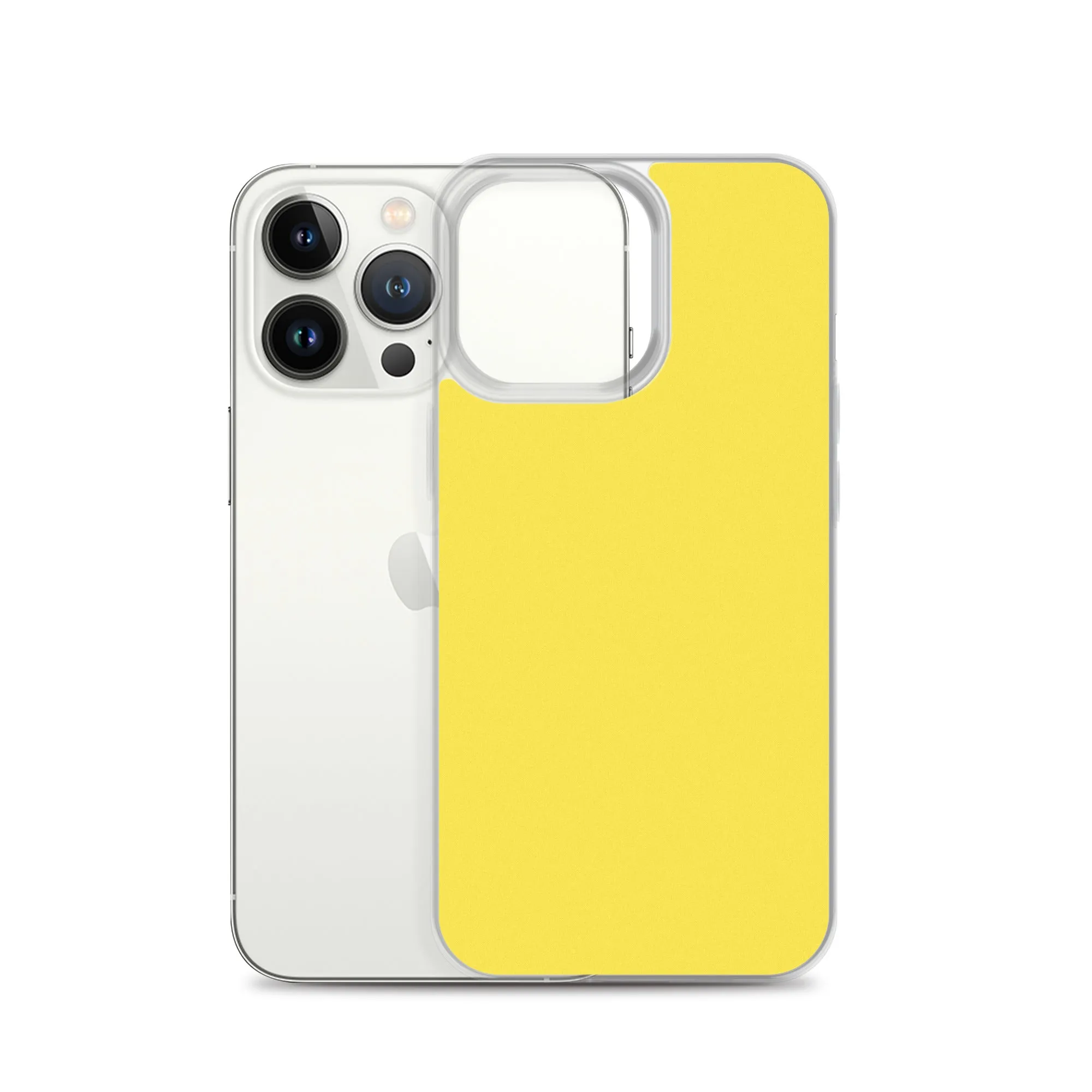 Bright Yellow iPhone Case