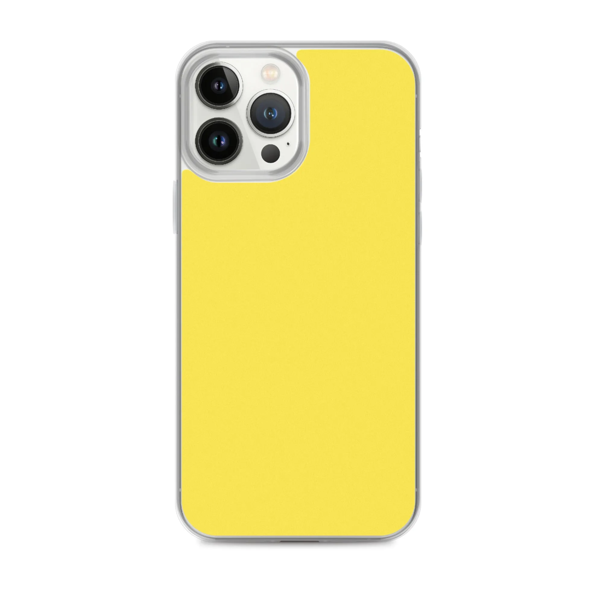 Bright Yellow iPhone Case