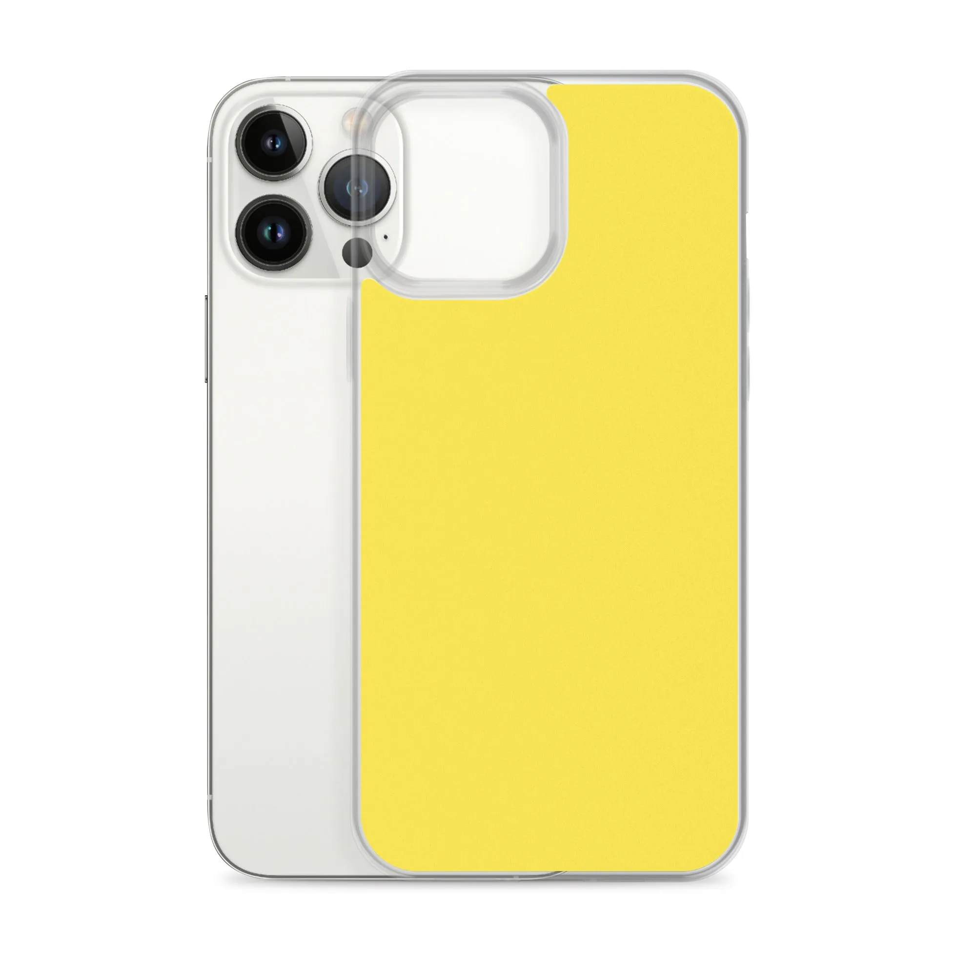 Bright Yellow iPhone Case