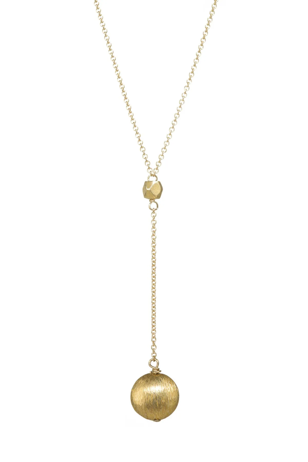 BRUSH PENDANT Lariat