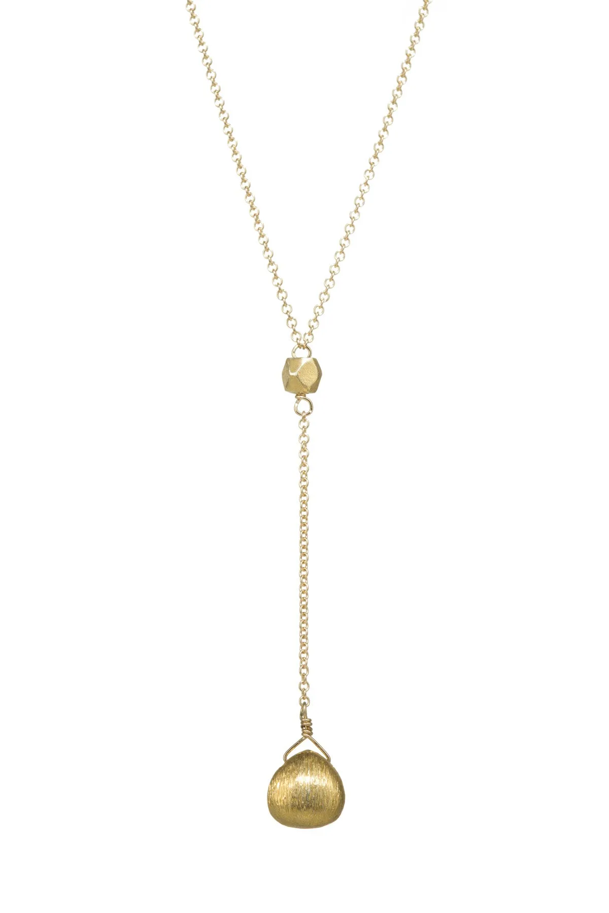 BRUSH PENDANT Lariat