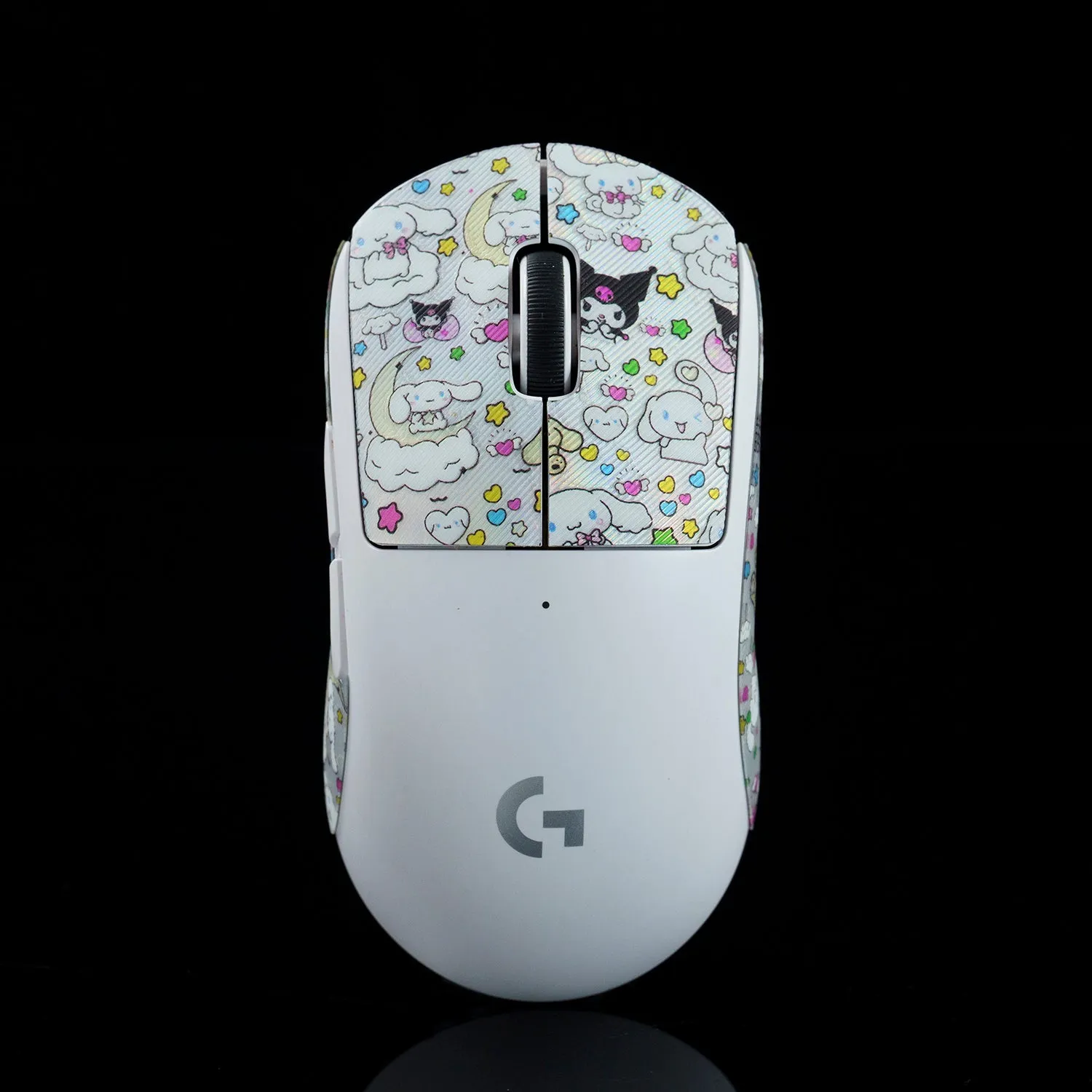 BT.L Mouse Grip for Logitech G Pro X Superlight / Superlight 2 - Holo White Cartoon