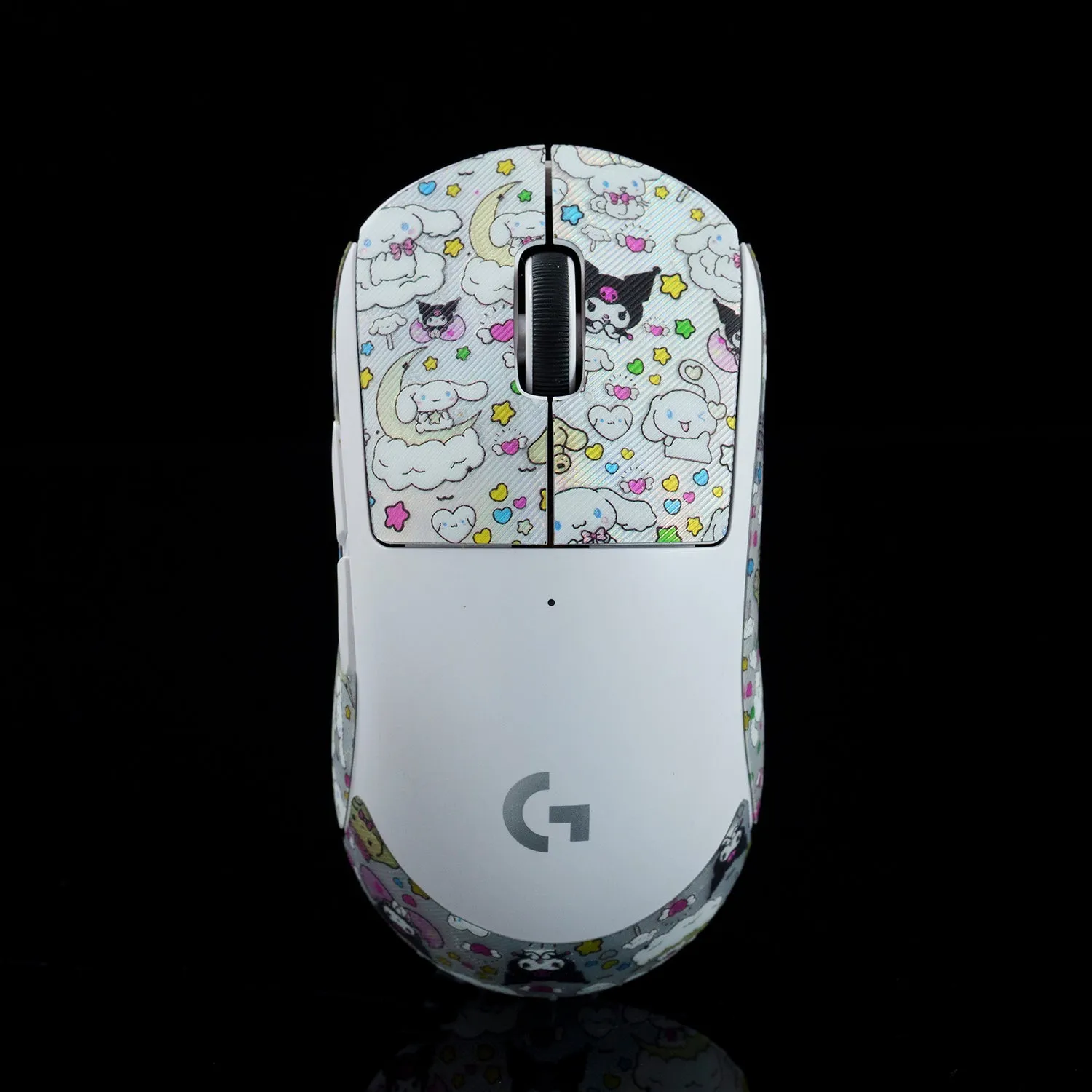 BT.L Mouse Grip for Logitech G Pro X Superlight / Superlight 2 - Holo White Cartoon