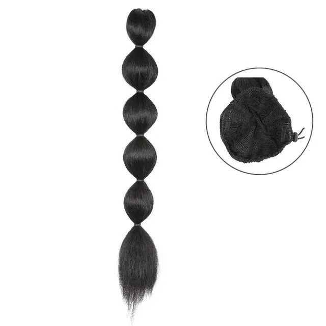 Bubbles Ponytail Extension -  22" Long Synthetic Hair Extension For Women