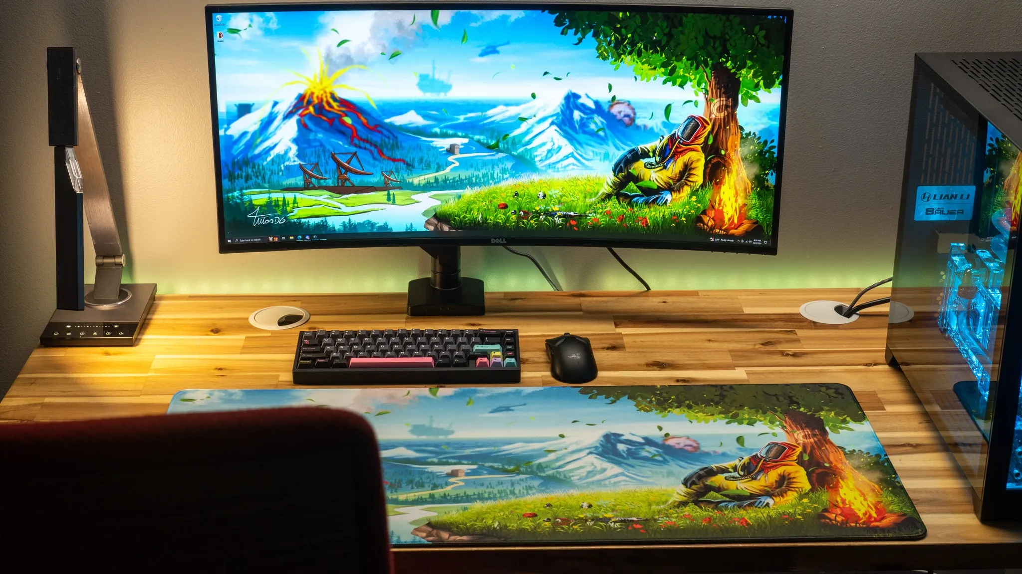 Cali "Peace Within" Limited Edition Content Creator Collaboration Rust Gaming Deskmat Mouse Pad