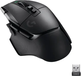 Certified Refurbished - Logitech - G502 X LIGHTSPEED Wireless Gaming Mouse - Black