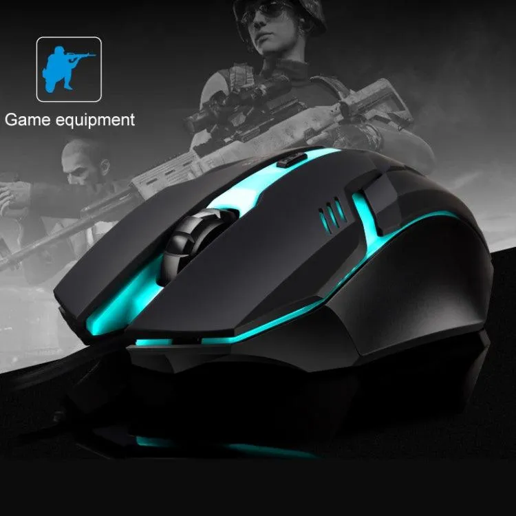 Chasing Leopard K2 RGB Wired Optical Gaming Mouse with Adjustable DPI and LED Backlight