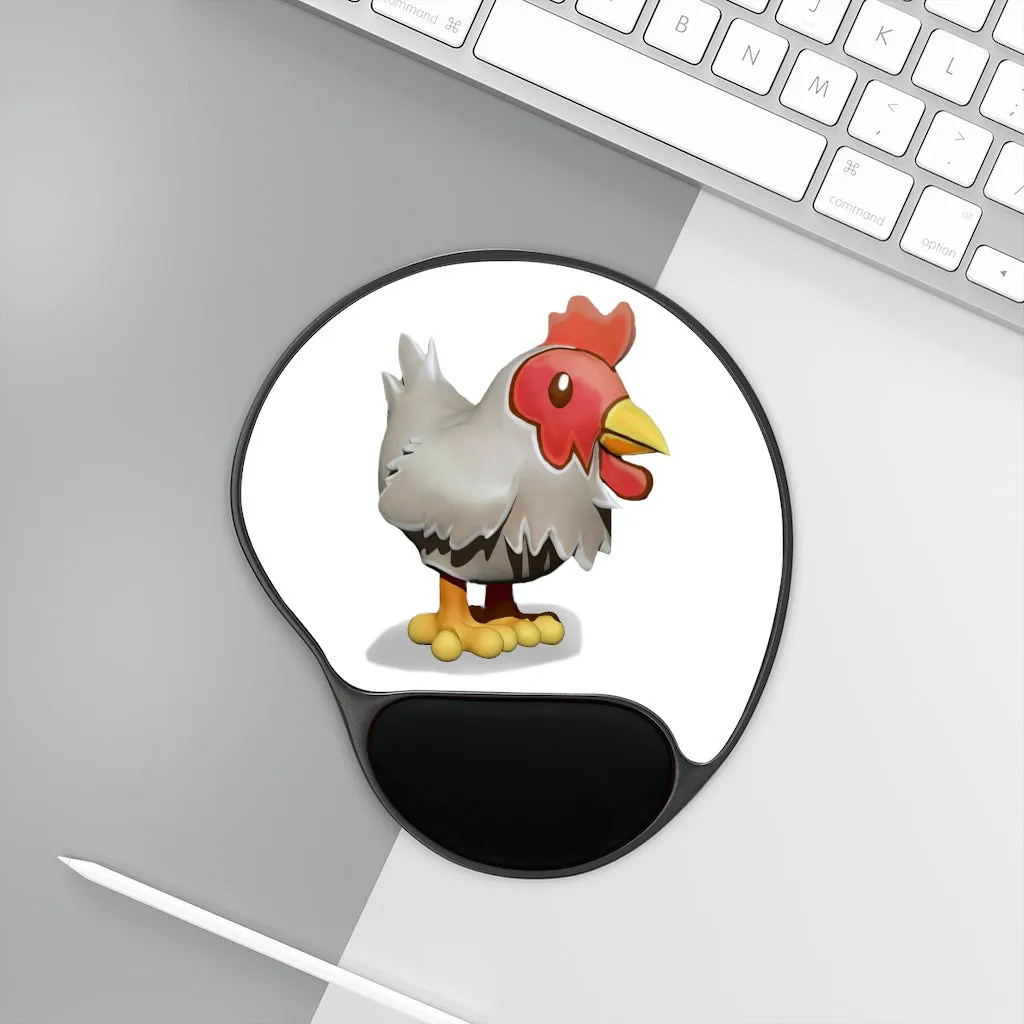 Chicken Mouse Pad With Wrist Rest